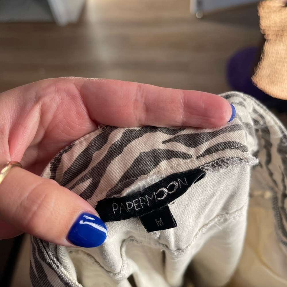 Zebra Print Pants - Picture 3 of 3